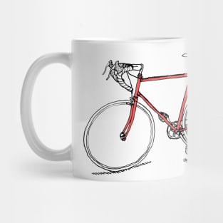 Red Bike Mug